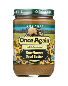 Once Again Sunflower Butter - Organic - Creamy - 16 oz - case of 12
