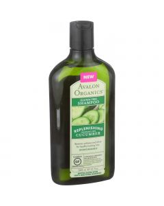 Avalon Organics Shampoo - Gluten Free Cucumber Replenishing - 11 oz