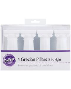 Wilton Grecian Pillars 4/Pkg-3"