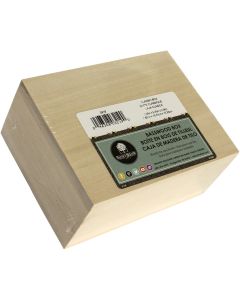 Walnut Hollow Basswood Hinged Classic Box-3"X6.5"X5"
