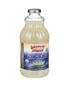 Lakewood Organic Aloe Vera Gel Juice - 32 oz