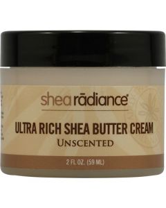 Shea Radiance Ultra Rich Shea Butter Cream Unscented - 2 oz