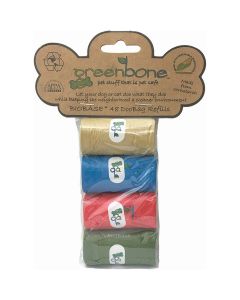 Greenbone Waste Bag Bio-Refill Rolls 4/Pkg-48 Bags