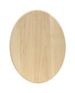Walnut Hollow Basswood Oval Plaque-11"X14"X.75"