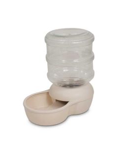 Petmate Le Bistro Waterer Large Bleached Linen 8.8" x 14.6" x 14.7"