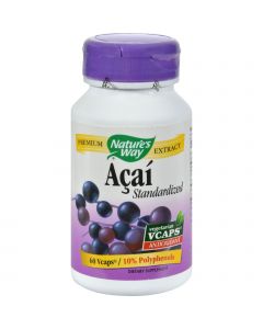 Nature's Way Acai - 60 Vegetarian Capsules