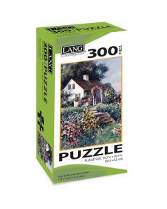 LANG Jigsaw Puzzle 300 Pieces 14.5"X20.5"-Seaside Cottage