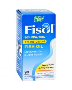 Nature's Way Fisol Fish Oil - 90 Softgels