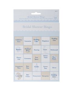 Darice Victoria Lynn Bingo Game Cards 24/Pkg-Bridal Shower