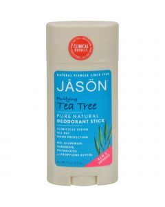 Jason Natural Products Jason Deodorant Stick Tea Tree - 2.5 oz