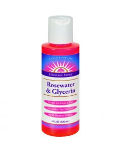 Heritage Products Rosewater and Glycerin - 4 fl oz