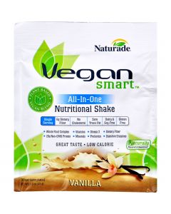 Naturade VeganSmart All-In-One Nutritional Shake - Vanilla - 1.51 oz - Case of 12