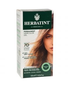 Herbatint Permanent Herbal Haircolour Gel 7D Golden Blonde - 135 ml