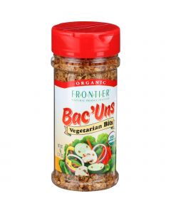 Frontier Herb Bac Uns - Organic - Vegetarian Bits - 2.47 oz - Case of 6