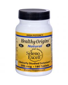 Healthy Origins Seleno Excell Selenium - 200 mcg - 180 Tablets