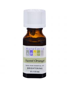 Aura Cacia Essential Oil Sweet Orange - 0.5 fl oz