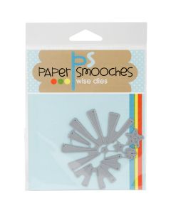 Paper Smooches Die-Fireworks
