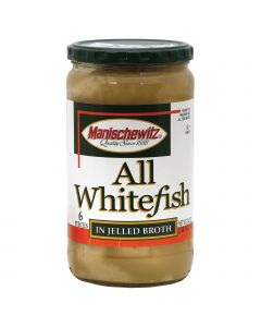 Manischewitz Whitefish in Jelled Broth - Case of 1 - 24 oz. (Pack of 3) - Manischewitz Whitefish in Jelled Broth - Case of 1 - 24 oz. (Pack of 3)