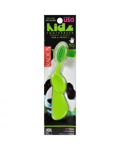 Radius Kidz Toothbrush (Soft Bristles) - 1 Toothbrush - Case of 6 - Radius Kidz Toothbrush (Soft Bristles) - 1 Toothbrush - Case of 6
