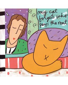 Abrams Publishing Stewart Tabori & Chang Books-My Cat Forgets Who Pays The Rent