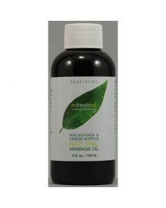 Tea Tree Therapy Macadamia and Lemon Myrtle Natural Massage Oil - 4 fl oz