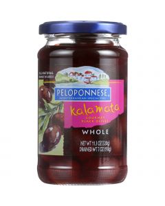 Peloponese Olives - Kalamata - Whole - 7 oz - case of 6