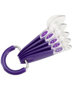 Wilton Scoop-It Measuring Spoons 5/Pkg-1/8, 1/4, 1/2 & 1tsp, 1tbsp