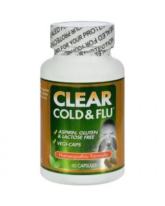 Clear Products Clear Cold and Flu - 60 Capsules