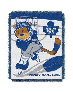 The Northwest Company Maple Leafs  Baby 36x46 Triple Woven Jacquard Throw - Score Series