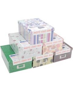 PIONEER Photo Storage Box-4.5"X8"X11.5" Assorted Designs