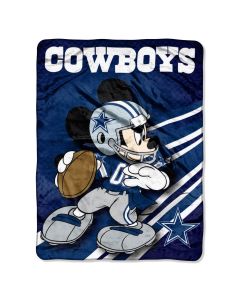 The Northwest Company Cowboys 46"x60" Mickey Micro Raschel Throw (NFL) - Cowboys 46"x60" Mickey Micro Raschel Throw (NFL)