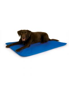 Cool Bed III Thermoregulating Pet Bed - K&H Pet Products Coolin Pet Pad Extra Large Blue 27" x 38" x 0.75"