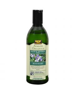 Avalon Organics Bath and Shower Gel Rosemary - 12 fl oz