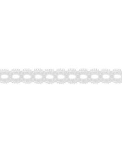 May Arts Lace Ribbon 5/8"X30yd-Ivory