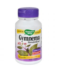 Nature's Way Gymnema Standardized - 60 Capsules