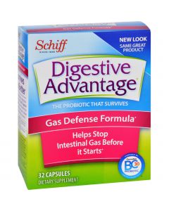 Schiff Vitamins Schiff Gas Defense Formula - 32 Capsules