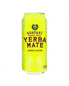 Guayaki Yerba Mate - Lemon Elation - Case of 12 - 15.5 Fl oz.