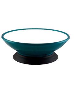 Modapet Teal Appeal Pedestal Pet Bowl 2 cups / 473 ml 6.5" x 6.5" x 2.25"