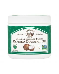 La Tourangelle Refined Coconut Oil - Case of 6 - 15 Fl oz.