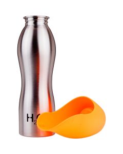 H2O4K9 Stainless Steel K9 Water Bottle 25oz-Dreamsicle