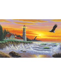 Royal Brush Paint By Number Kit 15.375"X11.25"-Guiding Light