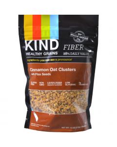 Kind Healthy Grains Cinnamon Oat Clusters with Flax Seeds - 11 oz - Case of 6