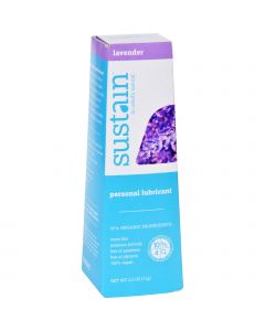 Sustain Personal Lubricant - Lavender - 2.5 oz