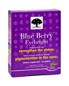 New Nordic Blue Berry Eyebright - 60 Tablets