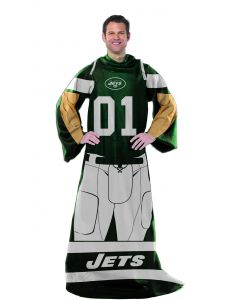 The Northwest Company Jets  "Uniform" Adult Fleece Comfy Throw