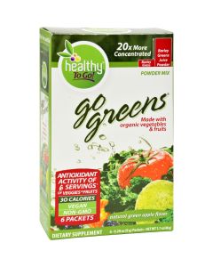 To Go Brands Go Greens - 6/1.69oz