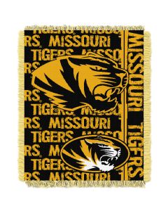 The Northwest Company Missouri College 48x60 Triple Woven Jacquard Throw - Double Play Series