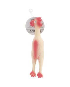 Westminster Pet Products Small Rubber Chicken Dog Toy 9" Tall-