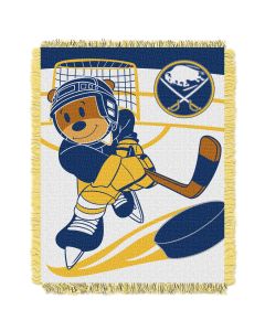 The Northwest Company Sabres  Baby 36x46 Triple Woven Jacquard Throw - Score Series