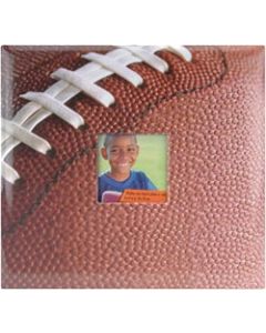 MBI Sport & Hobby Post Bound Album W/Window 12"X12"-Football